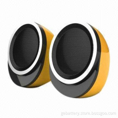 Bluetooth Speakers, Designed for DVD/CD/MP3/MP4/Homes, Plastic Enclosure with High Glossy Panel
